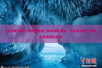 (冰冻星球第二季在线观看) 探秘极地奥秘，冰冻星球第二季带来的震撼与启示