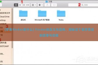 (苹果finder是什么) Finder的含义与应用，揭秘这个名字背后的故事与功能